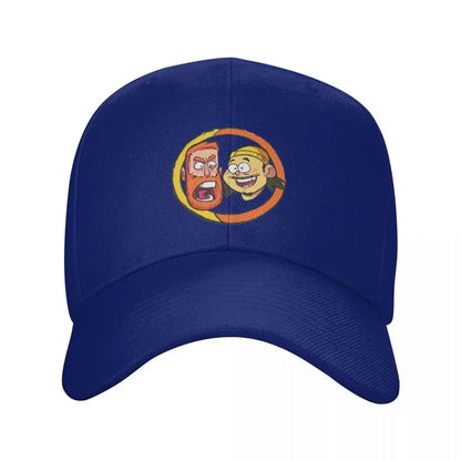 Bad Friends Andrew Santino Circle Design Baseball Cap