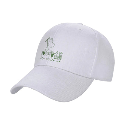 Moomings Life in Moominvalley Stained Glass Style Baseball Cap