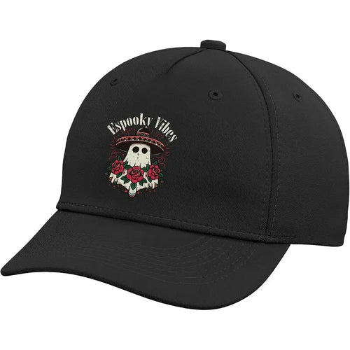 Espooky Vibes Hispanic Mexican Ghost Halloween Baseball Hat