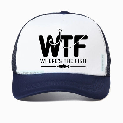 WTF Fish Baseball Cap