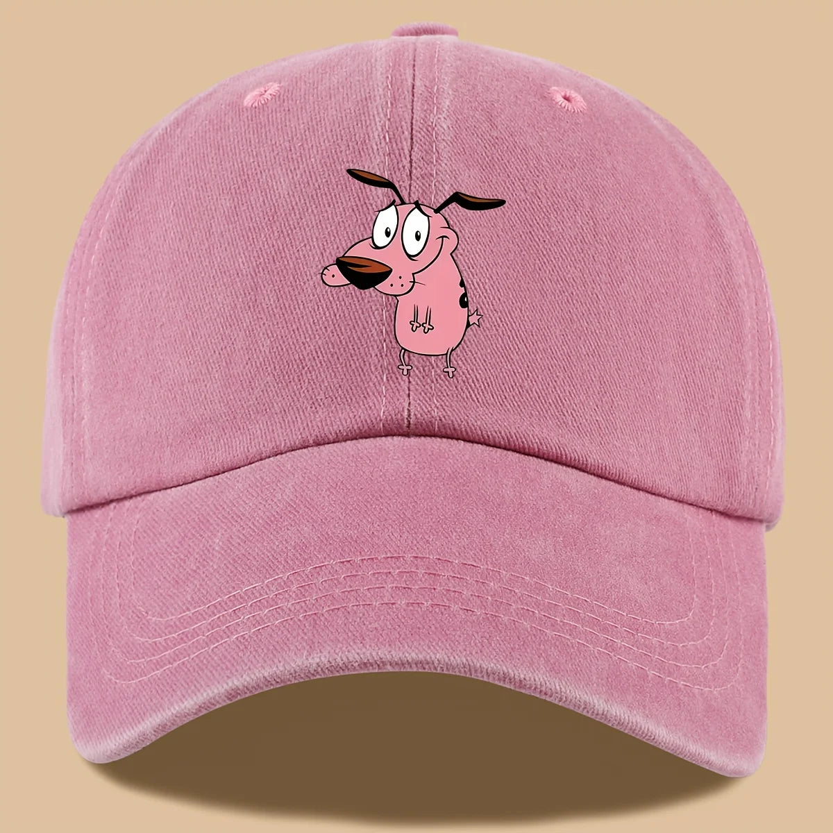 Women's Cute Puppy Printed Baseball Cap