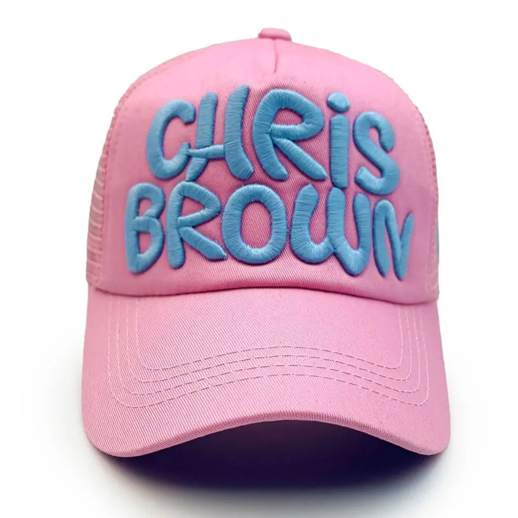 Mesh Breathable Baseball Cap Summer Stitching Letter