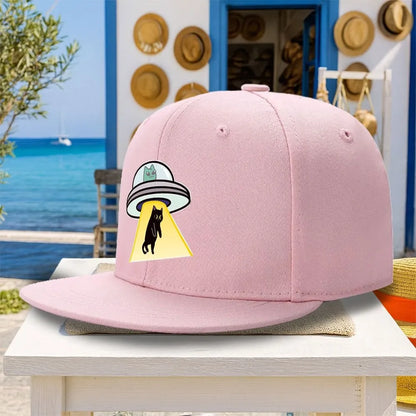 A Versatile Casual Alien Cat Scratch Black Cat Baseball Cap
