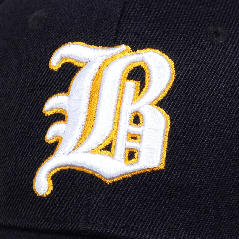Bee Baseball Cap Hip Hop Casual Cotton Embroidery Honeybee