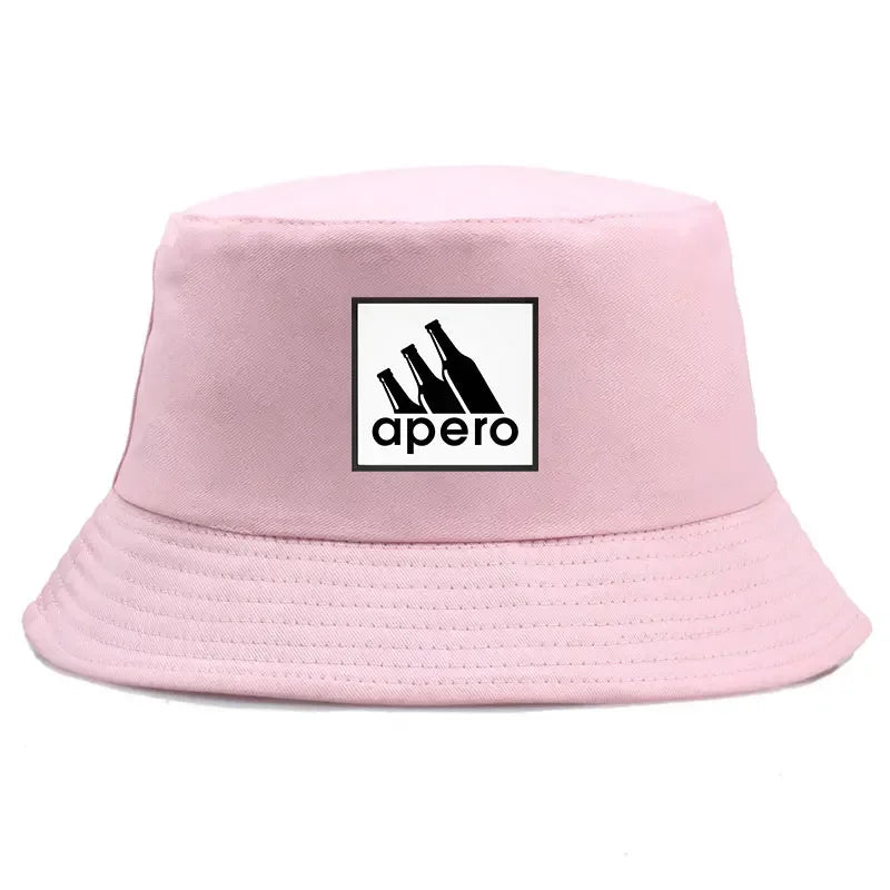 Adult Pastis APERO Bobs Man Reversible Bucket Hat Men Women