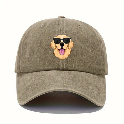 Fun Dog Print Baseball Cap