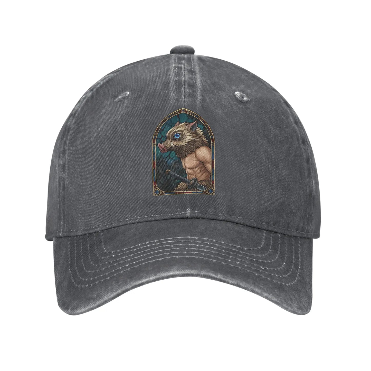 Inosuke Hashibira Hip Hop Caps Demon Slayer Baseball Hat