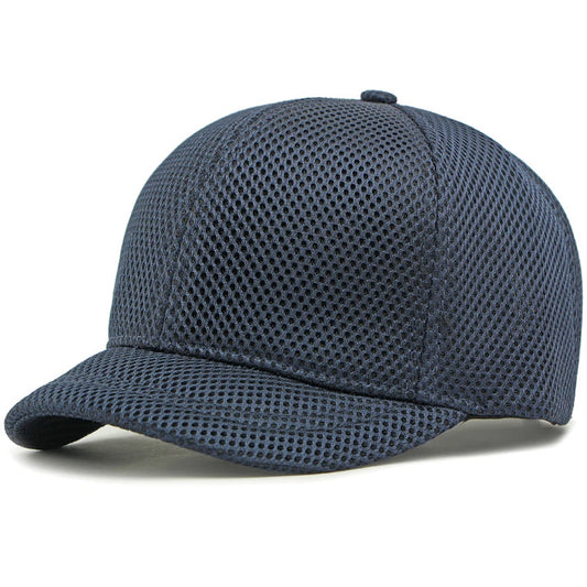 HT4828 5CM Short Brim Baseball Cap Male 6 Panels Baseball Hat