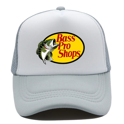 Fashion Fish Trucker Caps Men Funny Fishing Printing Hat Baseball Cap