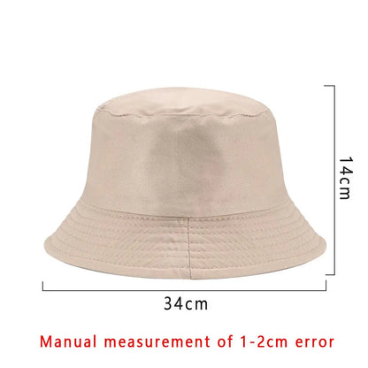 Spring Summer Panama Hat Anti-UV Foldable Bucket Hat Fisherman Cap