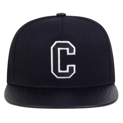 Unisex C Letter Embroidery Hip-hop Hats Spring And Autumn