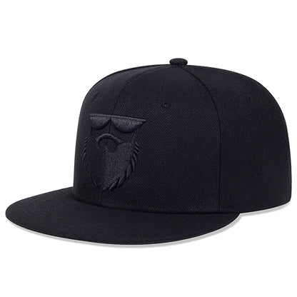 Fashion Men Women Cotton Snapback Hat Hip Hop Baseball Cap Beard Old Men