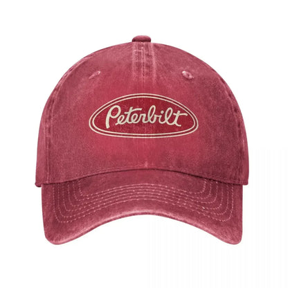 Peterbilt Truck Car Racing Vintage Baseball Cap