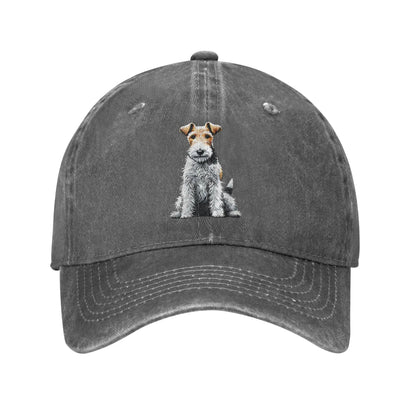Wire Fox Terrier Casual Baseball Cap