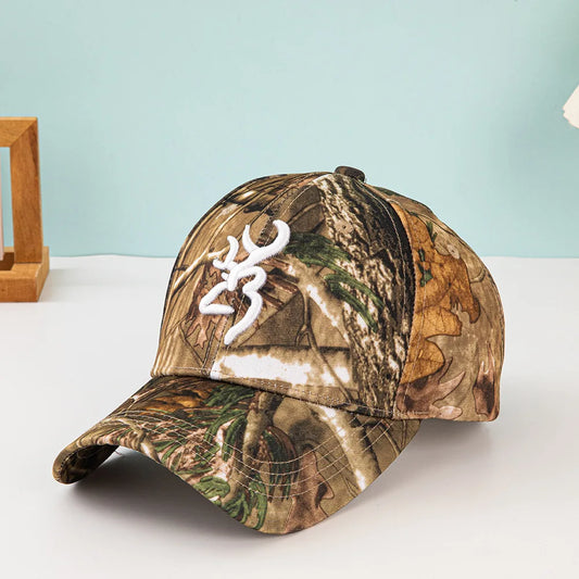 Men Camouflage Sun Cap Embroidery Baseball Cap New Outdoor