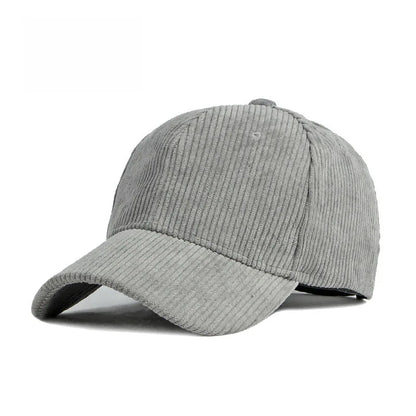 Corduroy Baseball Cap For Women Men New