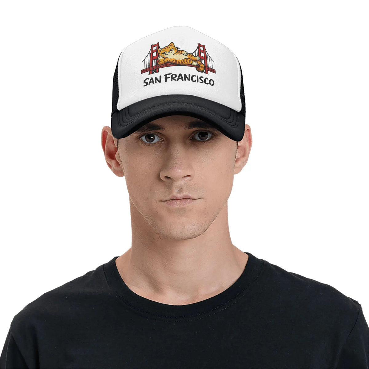 Cat San Trucker Baseball Cap
