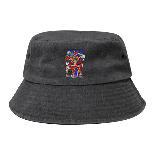 Teen Distressed Cotton Bucket Hats One Piece
