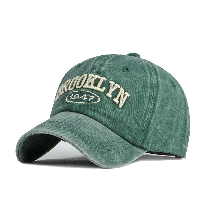 New York Washed Cotton Cap For Men Women Gorras Baseball Caps