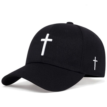 Fashion Simple Black Baseball Cap Solid Color Golf Hat Cotton Snapback Caps