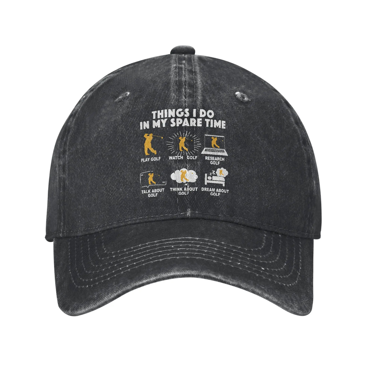Things I Do in My Spare Time Chicken Lover Baseball Cap