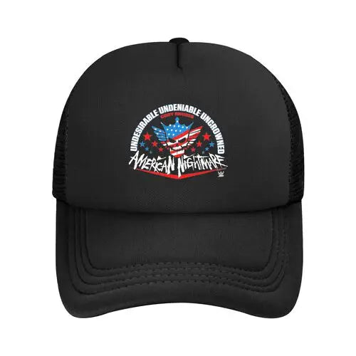 Cody Rhodes Mesh Baseball Cap Unisex Hip-Hop Sun Hat Hat Adjustable Snapback Caps Sun Caps Winter Trucker Caps