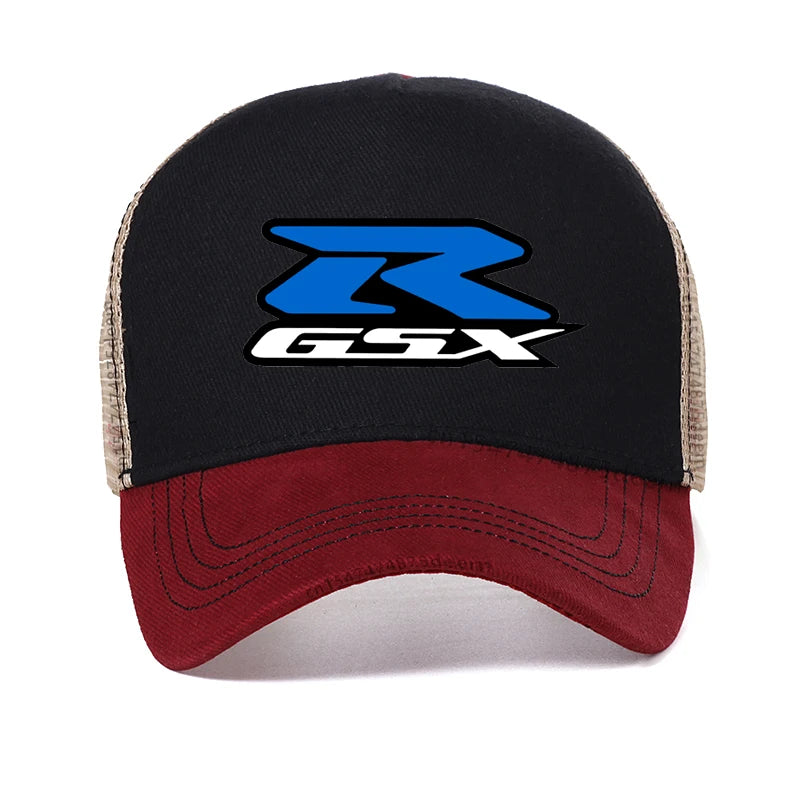 New Mens Hat Motorcycle Racing Fan GSXR 600 1000 GSX R Motorcycle Baseball Cap