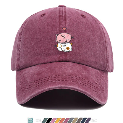 Cute Pig Print Baseball Cap