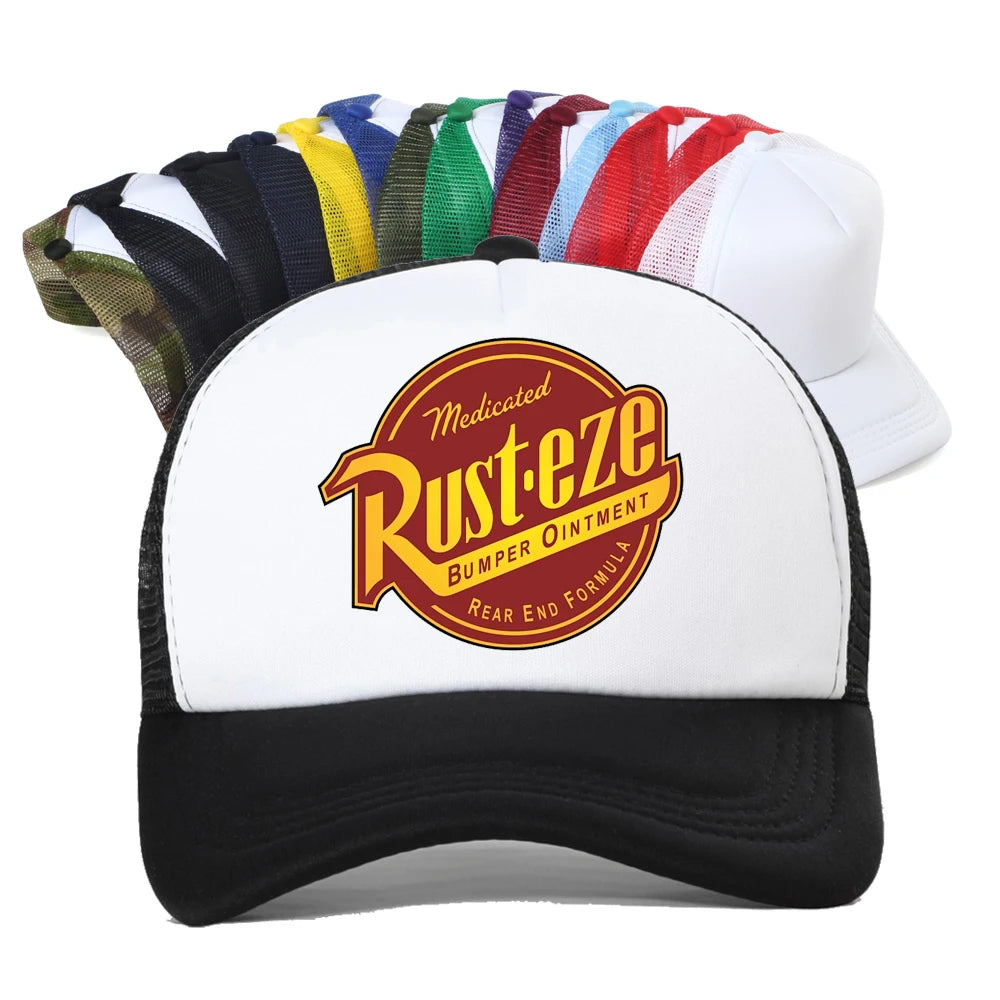 Lightning McQueen Rusteze Funny Baseball Cap