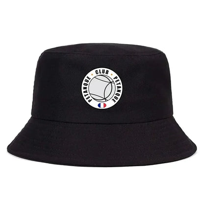 New Petanque Club Print Summer Reversible Bucket Hat