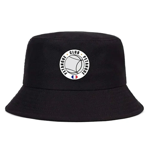 New Petanque Club Print Summer Reversible Bucket Hat