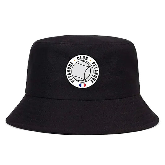 New Petanque Club Print Summer Reversible Bucket Hat