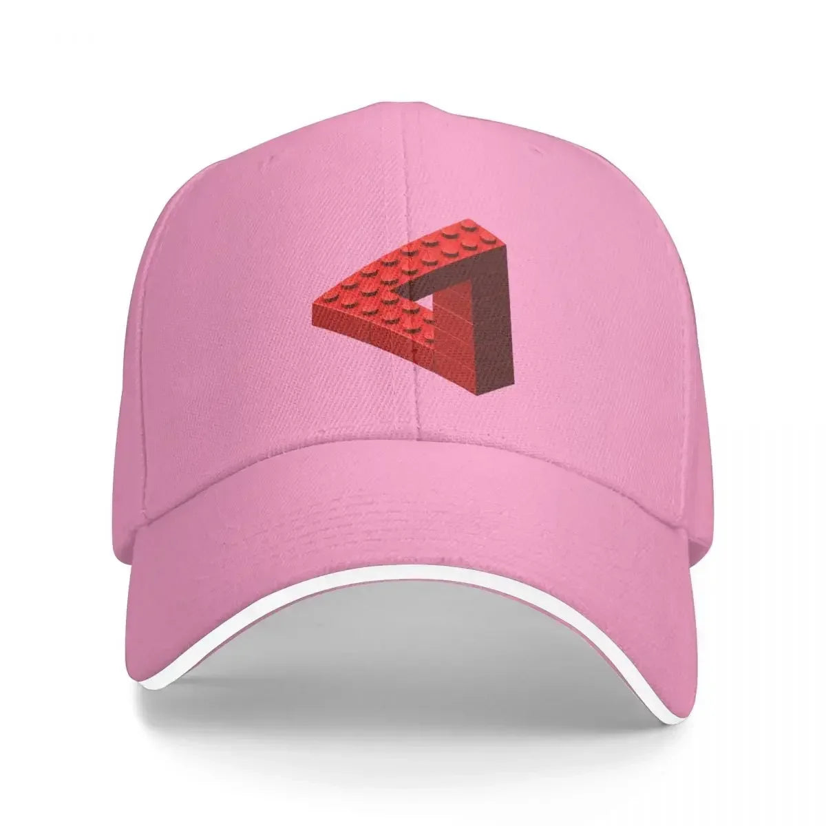 New Escher Toy Bricks - Red Cap Fashion Casual Baseball Caps