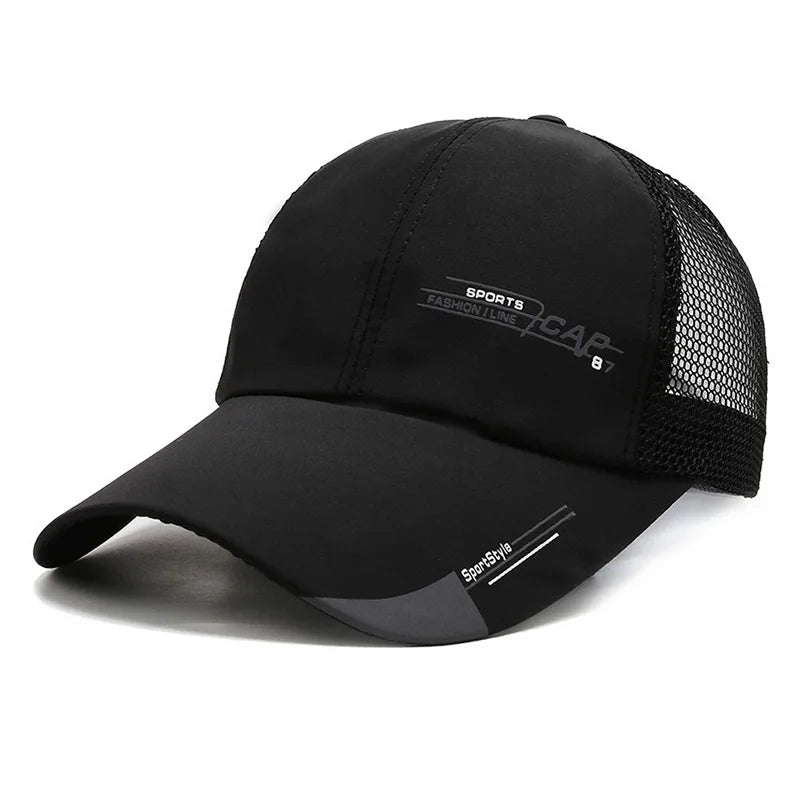 Spring And Summer Men's Sunscreen Baseball Cap