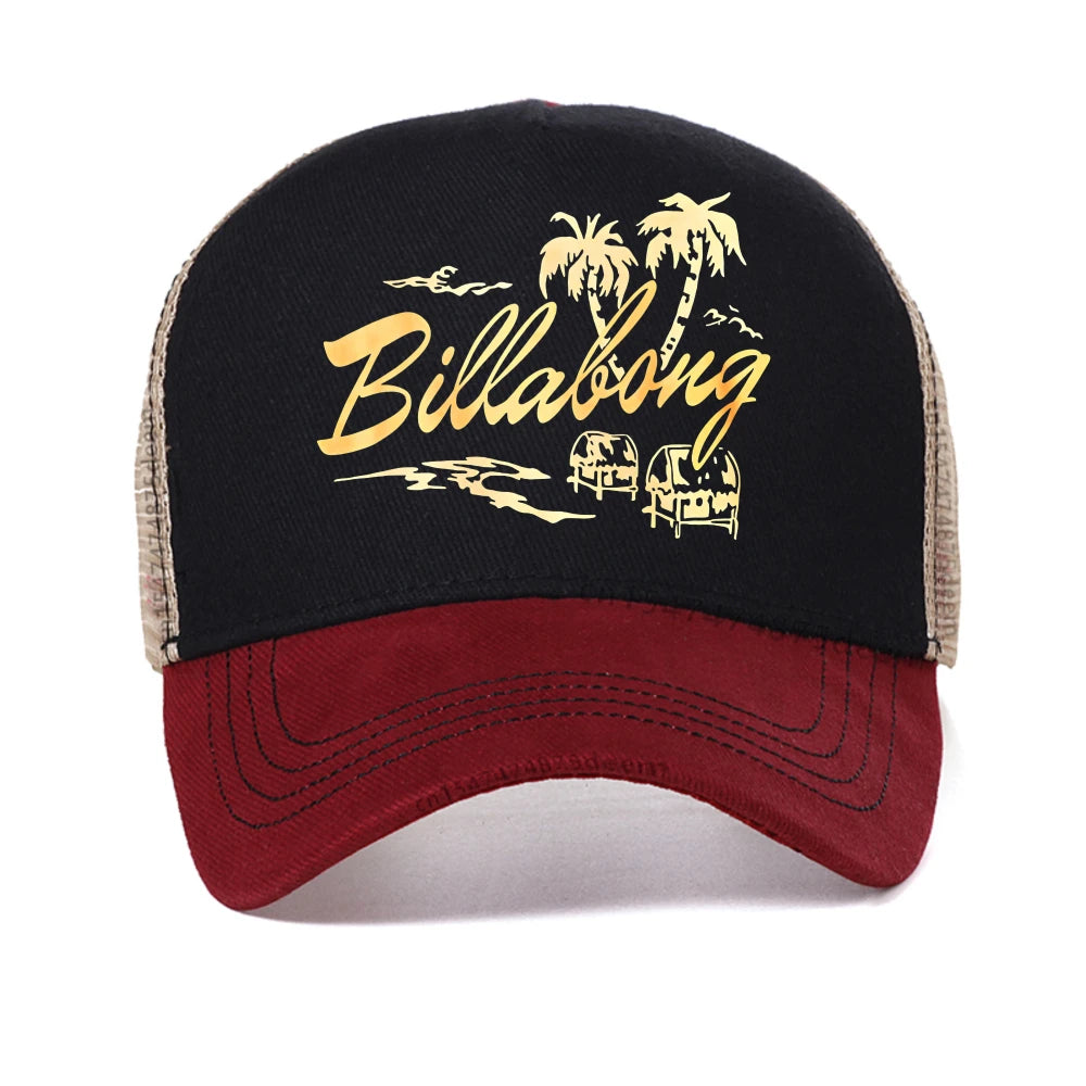Summer Men's cap Rip Live The Search Beauty Curl Logo Baseball Cap