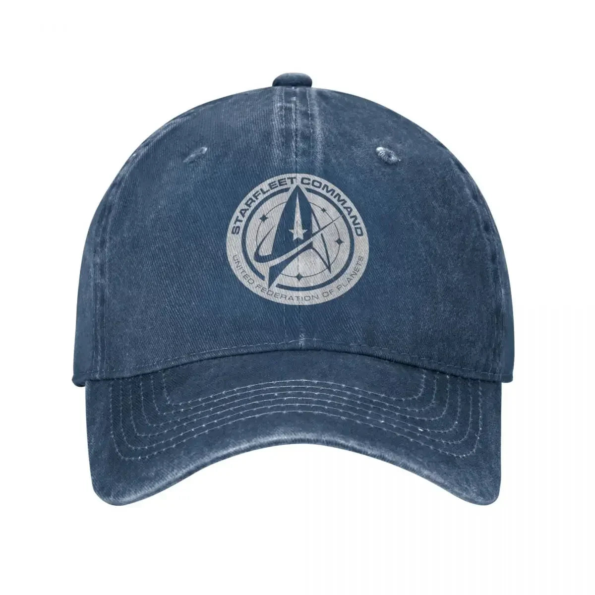Y2K Stars Treks Baseball Caps Retro Distressed Washed