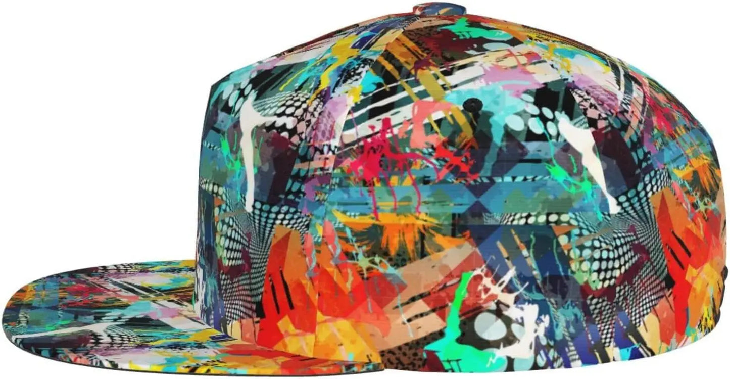 Fashion Graffiti-e008 Unisex Snapback Cap, Unisex Snapback Hip Hop Hats Cool