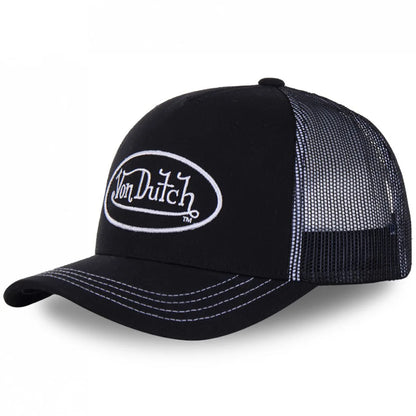 ON Baseball Cap Breathable Shade Alphabet Embroidery Sunblock Mesh Embroidered DUTCH
