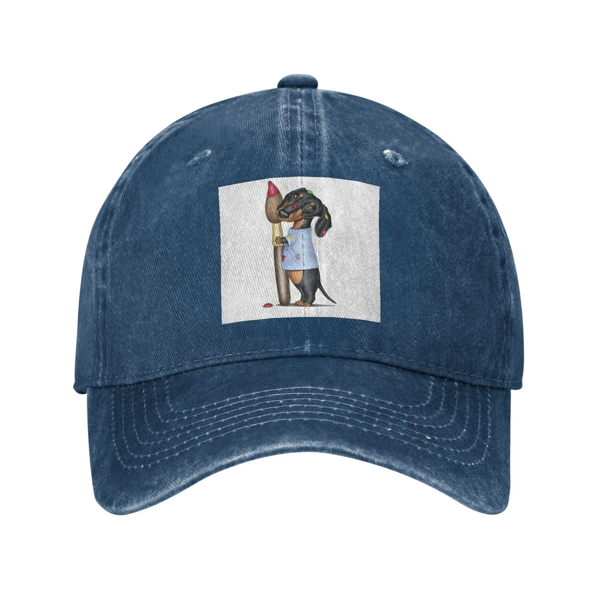 Dachshund Dog Art Baseball Cap