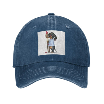 Dachshund Dog Art Baseball Cap