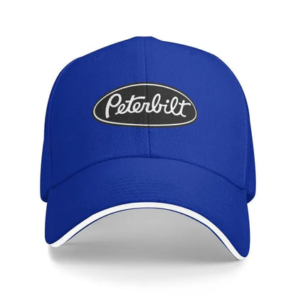 Peterbilt Truck Racing Print Baseball Cap