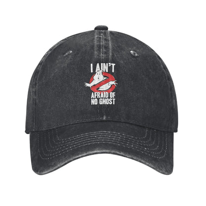 Ghostbusters I Ain't Afraid Of No Ghost Washed Baseball Cap