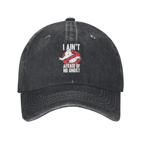 Ghostbusters I Ain't Afraid Of No Ghost Washed Baseball Cap