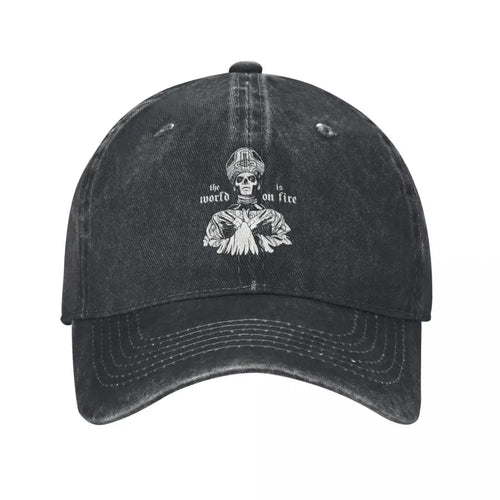 Rock And Roll G-Ghost Unique Demin Cap Breathable Design Baseball Cap