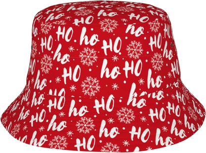 Christmas Botanical 6 Bucket Hats For Women Men