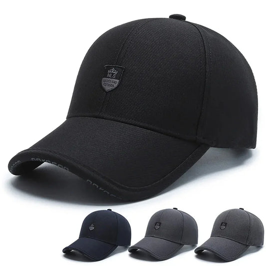 Unisex NLS Letter Crown Label Baseball Caps