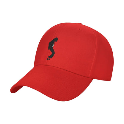 King Of Pop Mj Moonwalk Stop Thriller Baseball Cap