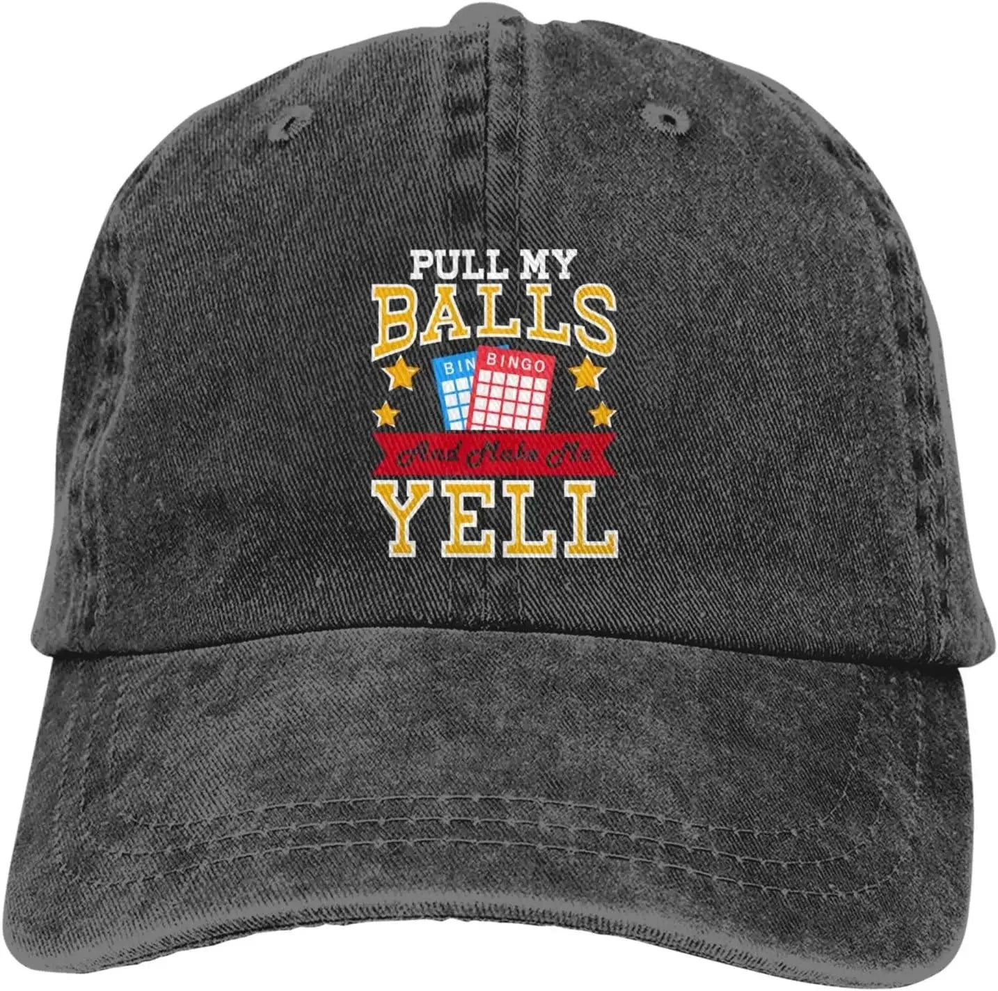 Crazy Bingo People Baseball Cap