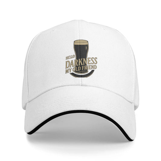Hello Darkness My Old Friend Outdoor Sport Trucker Hat Baseball Caps