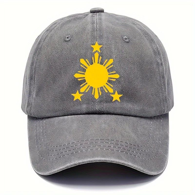 Philippine Sun Emblem Retro Baseball Cap
